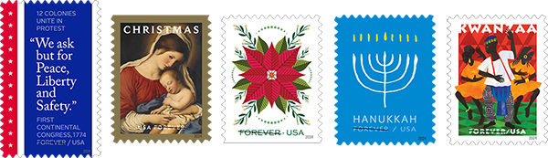 USPS September Stamps Stamps 2024