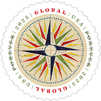 1794 Compass Rose (Global 1 ounce) Stamp