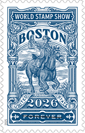 USPS - Boston Stamp Show Forever Stamp, 2025