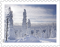 USPS - Winter Landscapes Forever Stamps, 2025