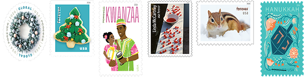 September stamp releases from the USPS, 2026