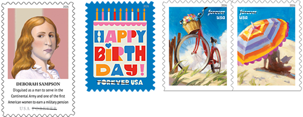 Stamp Releases for April 2026 USPS