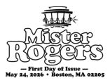 USPS, Mister Rogers stamp cancel Mister Rogers stamp cancel, USPS